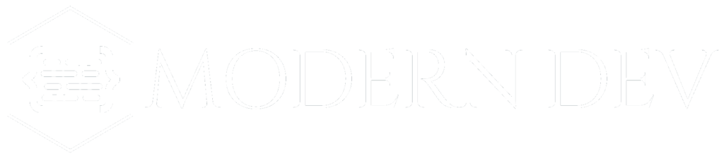 Modern Dev Logo